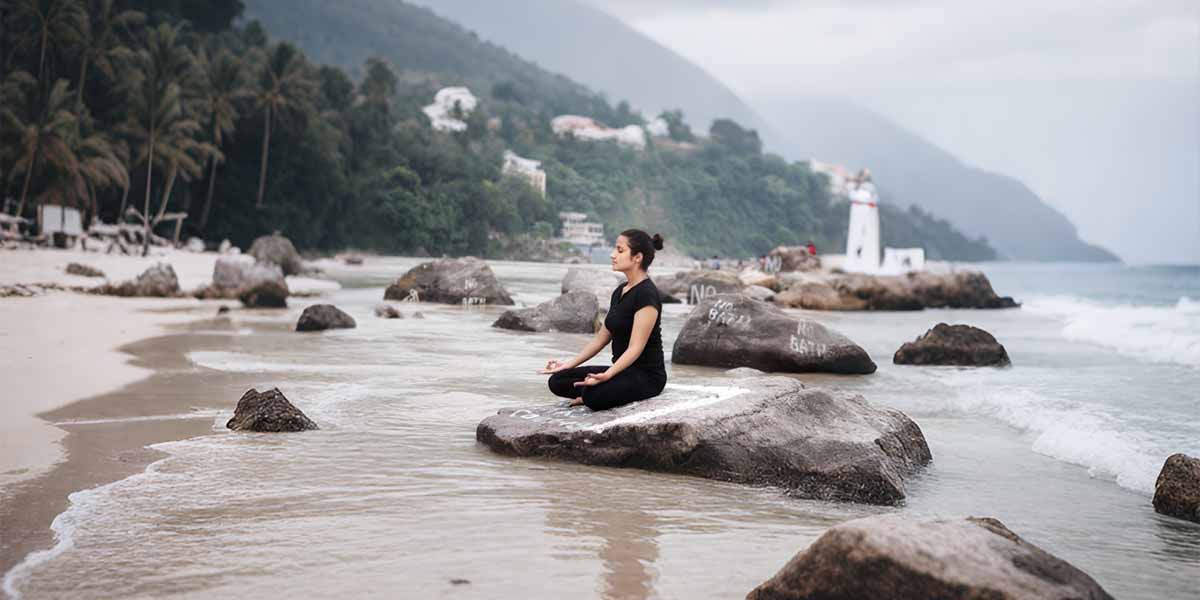 Yoga retreat in nature